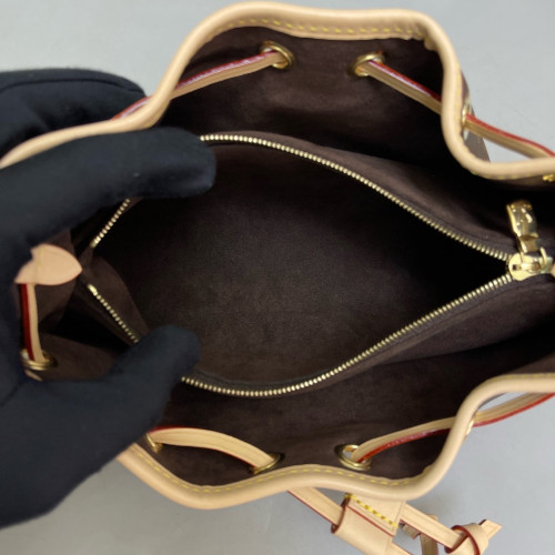 Louis Vuitton Horizontal Pouch Monogram Dark Brown Light Brown