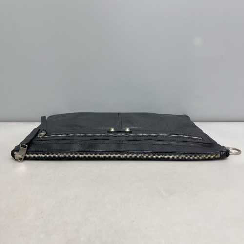 Balenciaga Clutch Calfskin Black