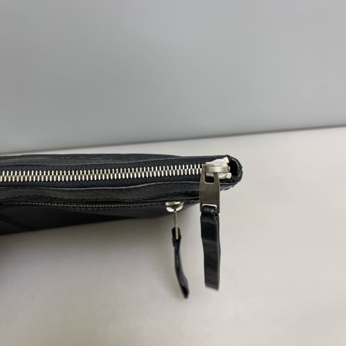 Balenciaga Clutch Calfskin Black