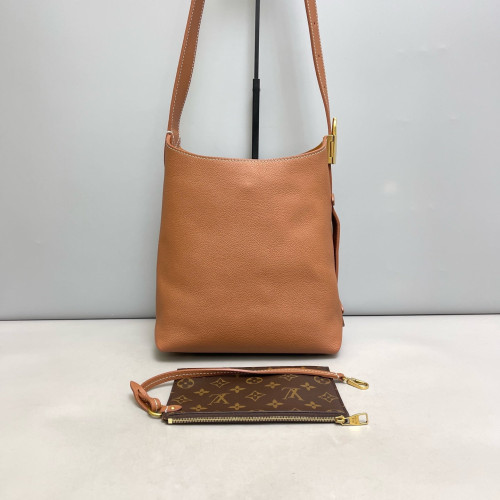 Louis Vuitton Low Key Hobo PM Calfskin Tan