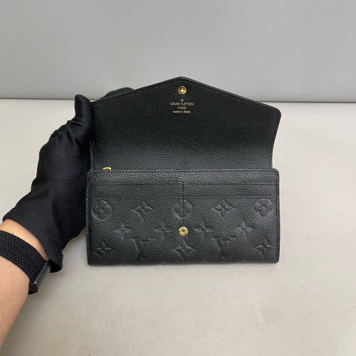 Louis Vuitton Josephine Wallet Monogram Empreinte Black