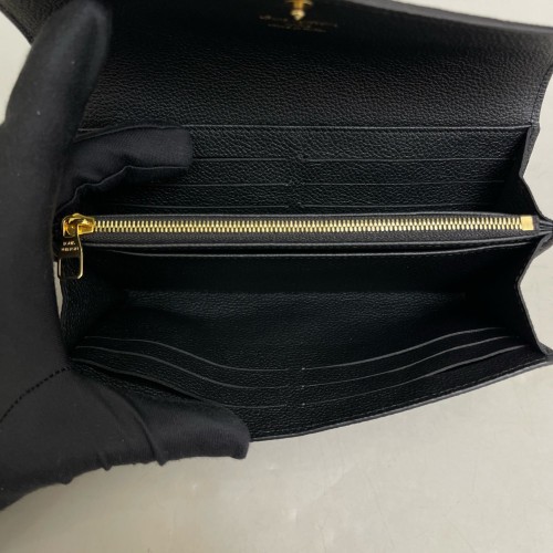 Louis Vuitton Josephine Wallet Monogram Empreinte Black