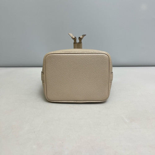 Louis Vuitton Nano Noe Monogram Empreinte Tourterelle Creme White