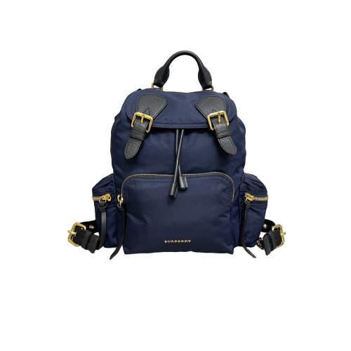 Burberry Medium Rucksack Backpack Nylon Dark Blue