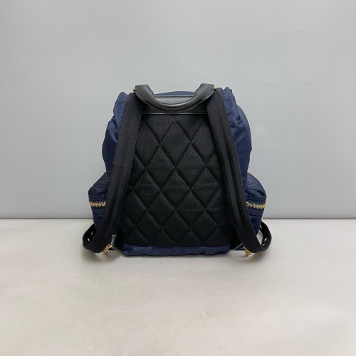 Burberry Medium Rucksack Backpack Nylon Dark Blue