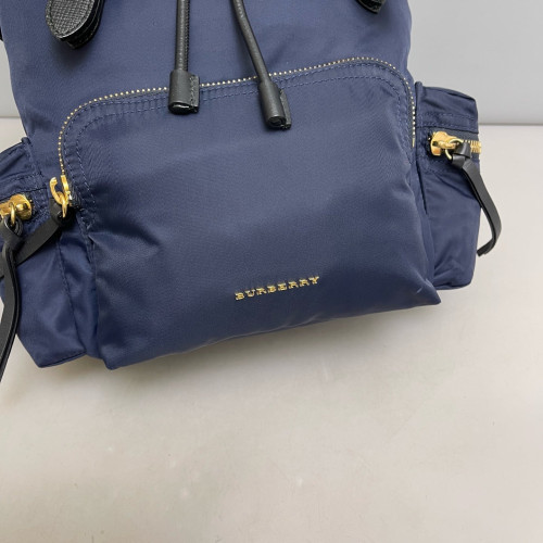 Burberry Medium Rucksack Backpack Nylon Dark Blue