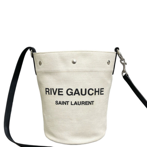 Yves Saint Laurent Bucket Canvas White