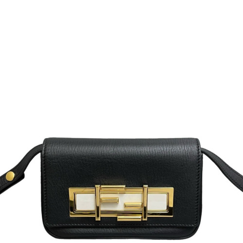 Fendi Baguette Calfskin Black
