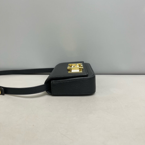 Fendi Baguette Calfskin Black