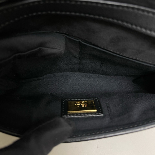 Fendi Baguette Calfskin Black