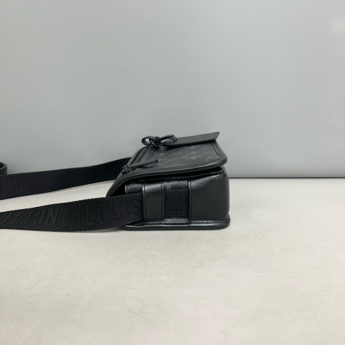 Louis Vuitton Shoulder Bag Monogram Eclipse Black Grey Louis Vuitton Shoulder Bag Monogram Eclipse Black Grey