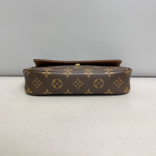 Louis Vuitton Ivy Wallet On Chain Monogram Dark Brown Light Brown