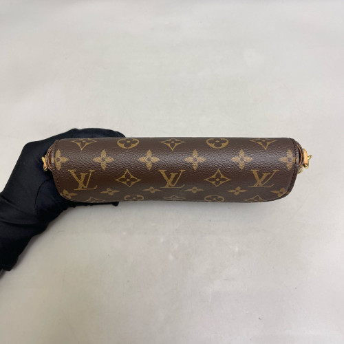 Louis Vuitton Ivy Wallet On Chain Monogram Dark Brown Light Brown