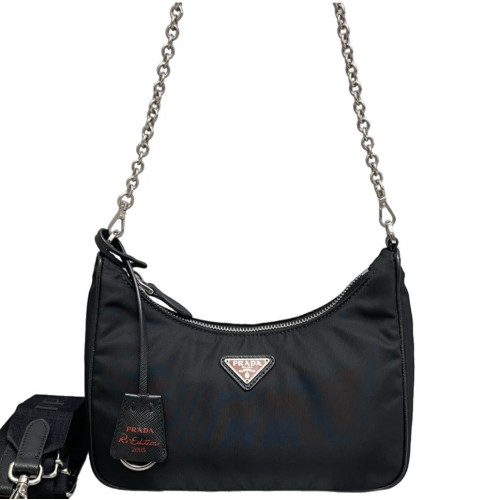 Prada Re-Edition 2005 Shoulder Bag Nylon Black