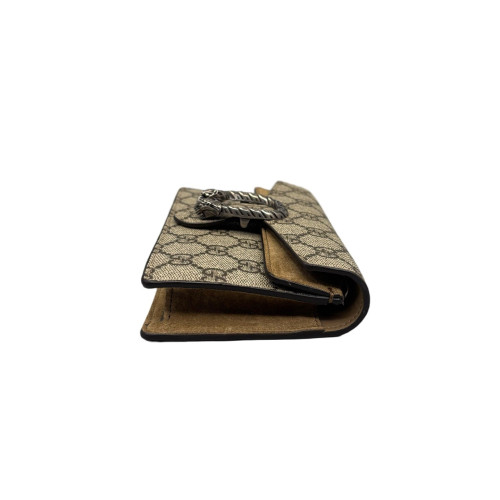Gucci Dionysus Super Mini Dionysus GG Supreme Monogram Beige Brown Gucci Dionysus Super Mini Dionysus GG Supreme Monogram Beige Brown