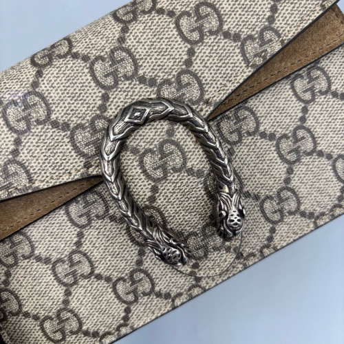 Gucci Dionysus Super Mini Dionysus GG Supreme Monogram Beige Brown Gucci Dionysus Super Mini Dionysus GG Supreme Monogram Beige Brown