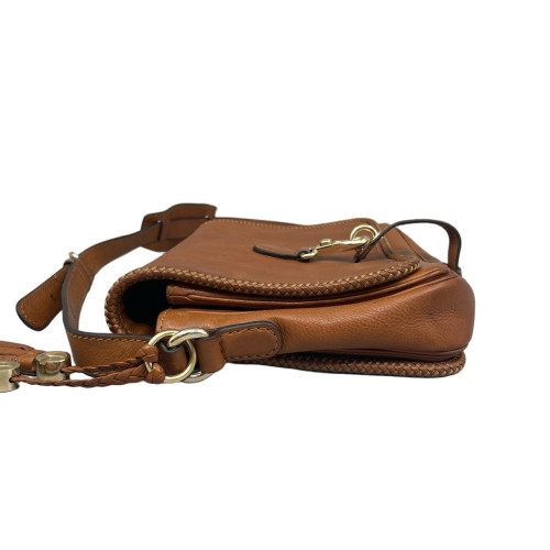 Gucci Tassel Medium Marrakech Messenger Bag Grained Calfskin Tan