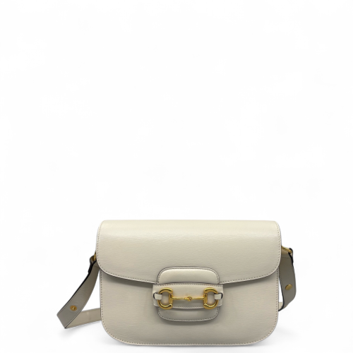 Gucci Small Horsebit 1955 Calfskin White Gucci Small Horsebit 1955 Calfskin White