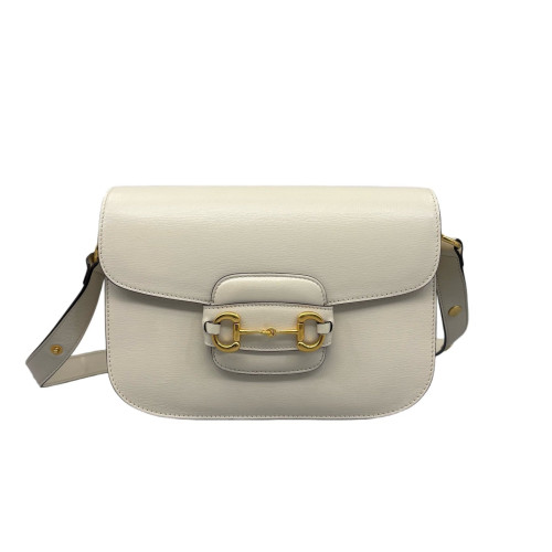 Gucci Small Horsebit 1955 Calfskin White Gucci Small Horsebit 1955 Calfskin White