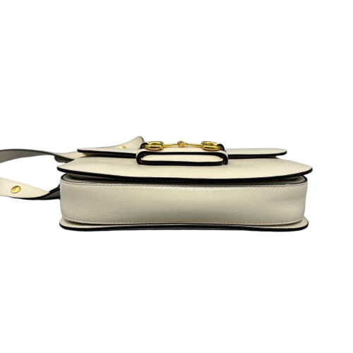 Gucci Small Horsebit 1955 Calfskin White Gucci Small Horsebit 1955 Calfskin White