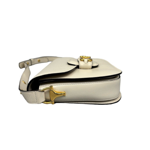 Gucci Small Horsebit 1955 Calfskin White Gucci Small Horsebit 1955 Calfskin White
