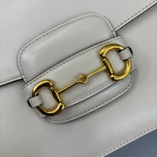 Gucci Small Horsebit 1955 Calfskin White Gucci Small Horsebit 1955 Calfskin White