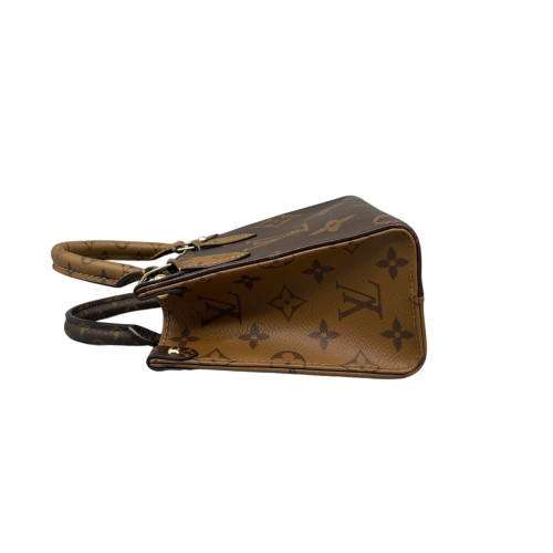 Louis Vuitton Onthego BB Reverse Monogram Giant Dark Brown Light Brown