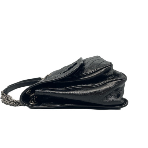 Yves Saint Laurent Large Niki Chain Calfskin Black Yves Saint Laurent Large Niki Chain Calfskin Black