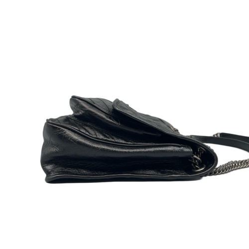 Yves Saint Laurent Large Niki Chain Calfskin Black Yves Saint Laurent Large Niki Chain Calfskin Black