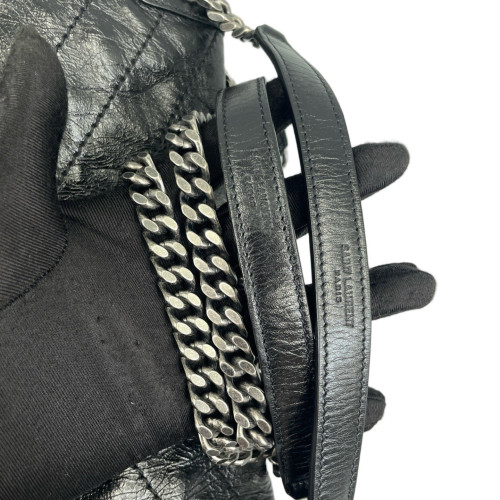 Yves Saint Laurent Large Niki Chain Calfskin Black Yves Saint Laurent Large Niki Chain Calfskin Black