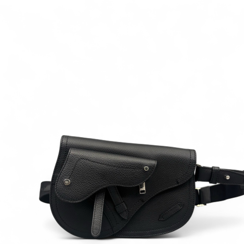 Dior Saddle Messenger Pouch Calfskin Black Dior Saddle Messenger Pouch Calfskin Black