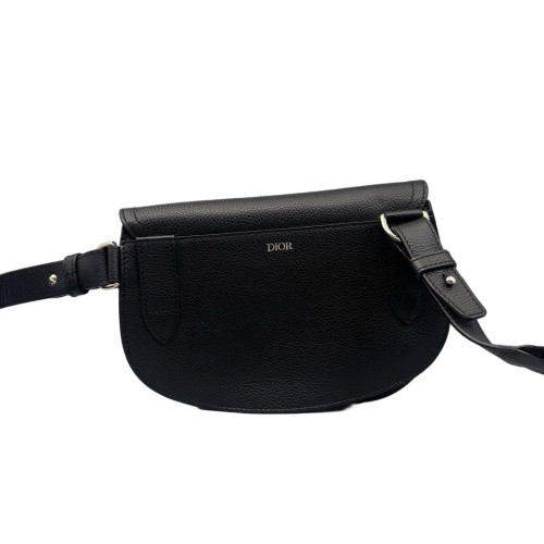 Dior Saddle Messenger Pouch Calfskin Black Dior Saddle Messenger Pouch Calfskin Black