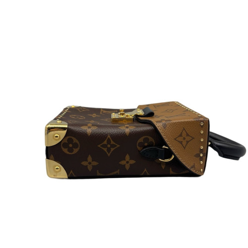 Louis Vuitton Camera Box Reverse Monogram Brown Black
