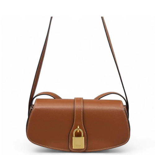 Celine Mini Tabou Calfskin Tan