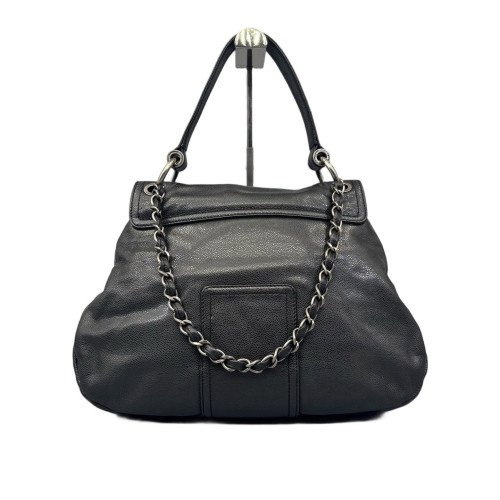 Chanel Quilted Studded Coco Rider Flap Bag Calfskin Black Chanel Quilted Studded Coco Rider Flap Bag Calfskin Black