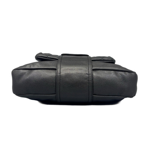 Chanel Quilted Studded Coco Rider Flap Bag Calfskin Black Chanel Quilted Studded Coco Rider Flap Bag Calfskin Black
