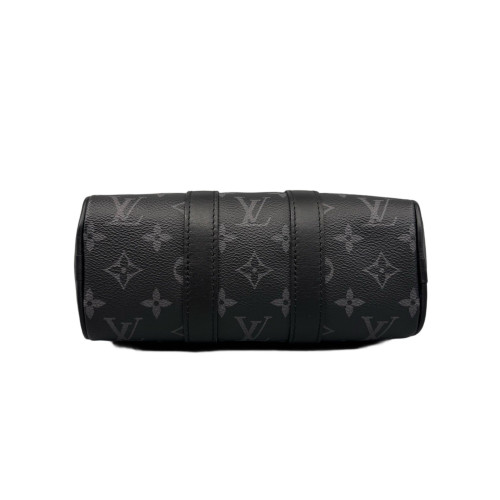 Louis Vuitton Keepall 25 Monogram Eclipse Black