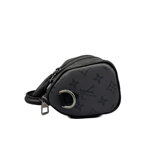 Louis Vuitton Keepall 25 Monogram Eclipse Black