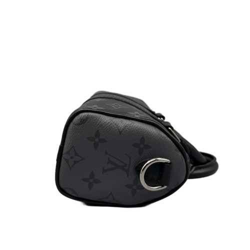Louis Vuitton Keepall 25 Monogram Eclipse Black