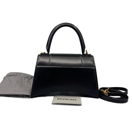 Balenciaga Hourglass Small Smooth Calfskin Black