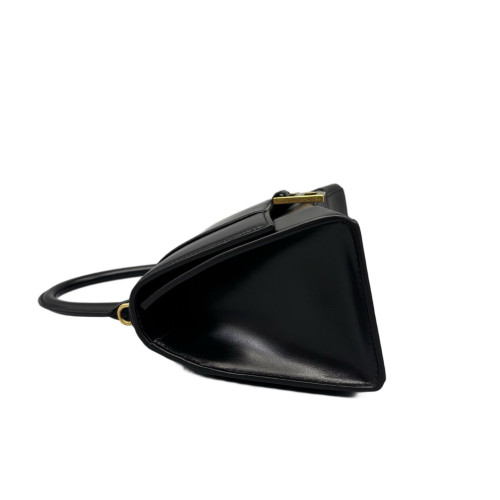 Balenciaga Hourglass Small Smooth Calfskin Black