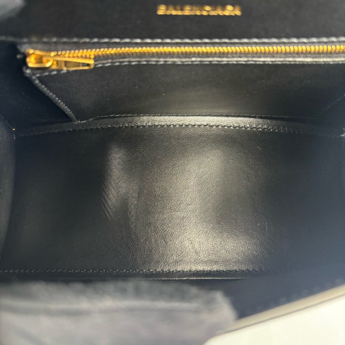 Balenciaga Hourglass Small Smooth Calfskin Black