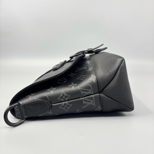 Louis Vuitton Saumur Messenger Nv Monogram Eclipse Black