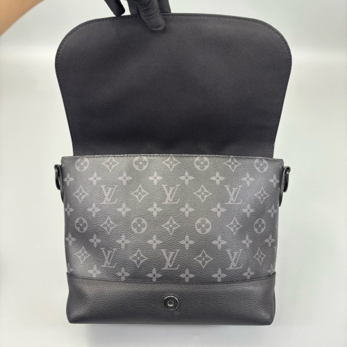 Louis Vuitton Saumur Messenger Nv Monogram Eclipse Black