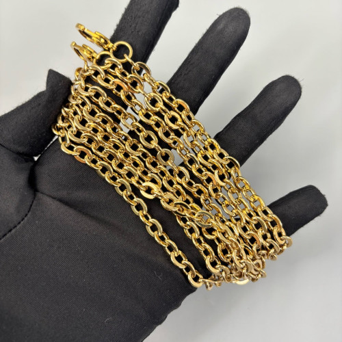 Louis Vuitton Flore Chain Wallet Monogram Brown Red