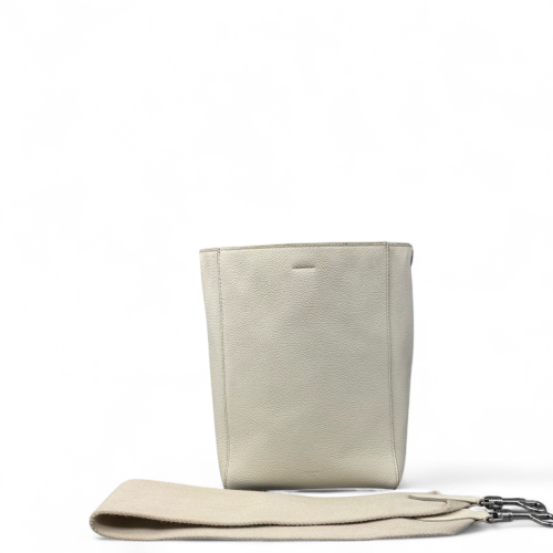 Celine Small Balloon Bucket Grained Calfskin White Celine Small Balloon Bucket Grained Calfskin White