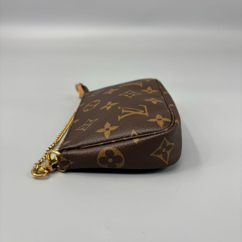 Louis Vuitton Mini Pochette Accessories Monogram Brown