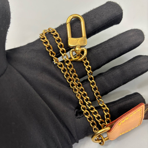 Louis Vuitton Mini Pochette Accessories Monogram Brown