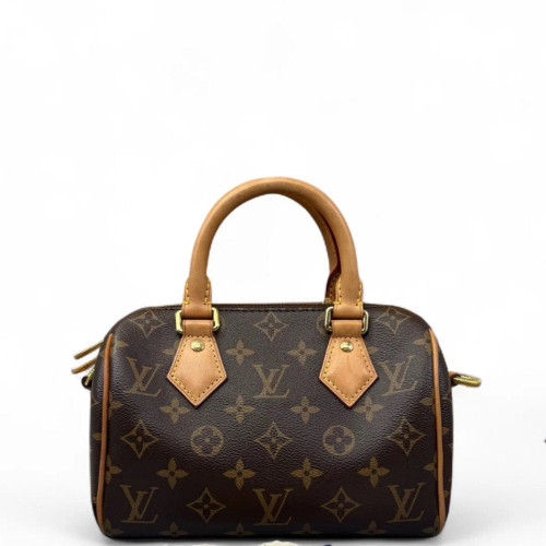 Louis Vuitton Speedy Bandouliere 20 Monogram Brown