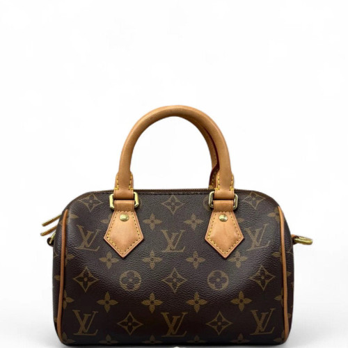 Louis Vuitton Speedy Bandouliere 20 Monogram Brown